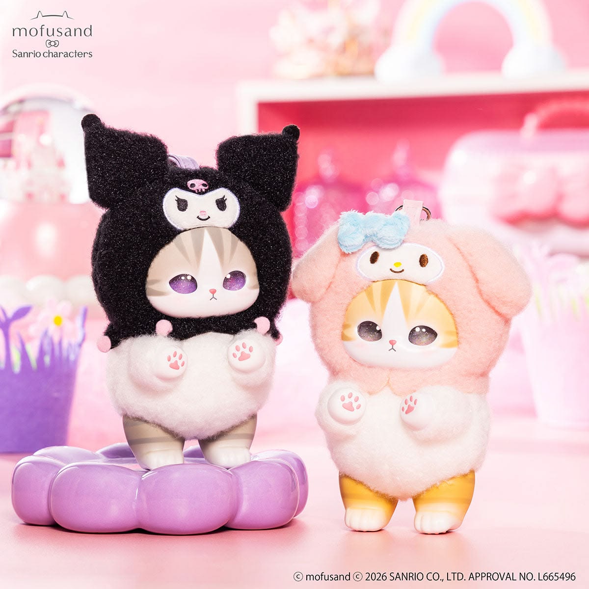 mofusand × Sanrio Characters Kiramekko