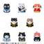 (Pre-Order) MEGA CAT PROJECT Gintama Nyantama Go Meow-Meow Edition! (8pc per box) Box of 8 Figures