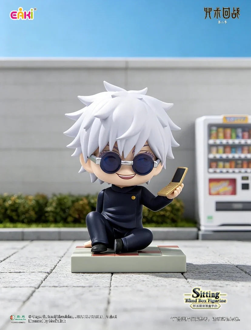 EAKI Jujutsu Kaisen Cute Sitting Series Figure Blind Box