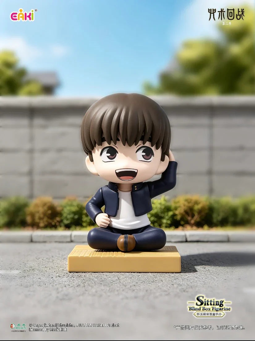EAKI Jujutsu Kaisen Cute Sitting Series Figure Blind Box