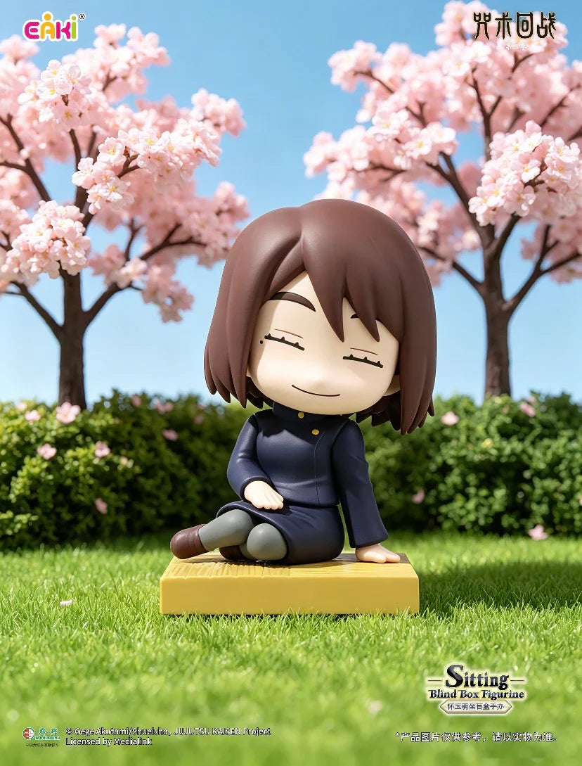 EAKI Jujutsu Kaisen Cute Sitting Series Figure Blind Box