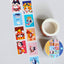 Stamp Washi Tape - Japantown Friends