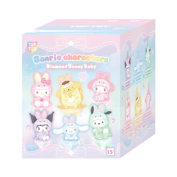 Sanrio Characters Diamond Bunny Baby Series Blind Box