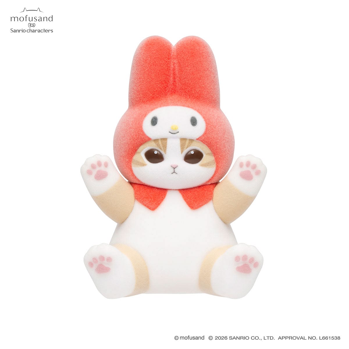 mofusand x Sanrio Characters Fluffy Flock Figure Collection Vol. 2