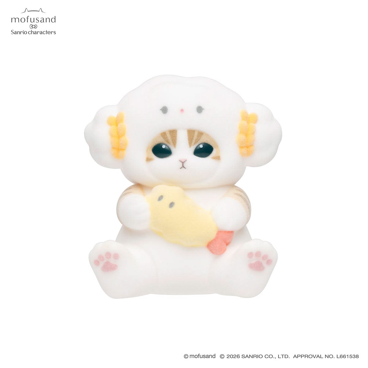 mofusand x Sanrio Characters Fluffy Flock Figure Collection Vol. 2