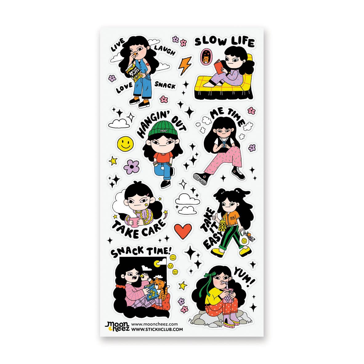 Take It Easy Sticker Sheet