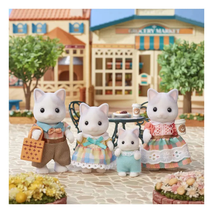 Calico Critters Latte Cat Family