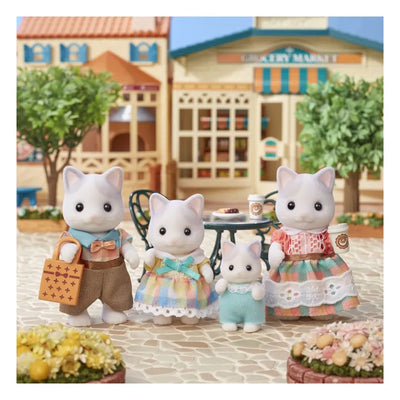 Calico Critters Latte Cat Family