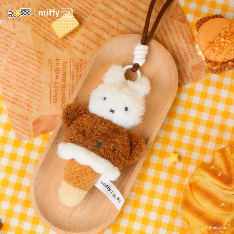 Miffy food workshop plush pendant blind box