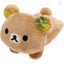 Japan San-X Tenori Plush (SS) Set - Rilakkuma : Chairoikoguma's Kumakyun Days