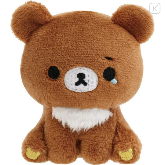 Japan San-X Tenori Plush (SS) Set - Rilakkuma : Chairoikoguma's Kumakyun Days