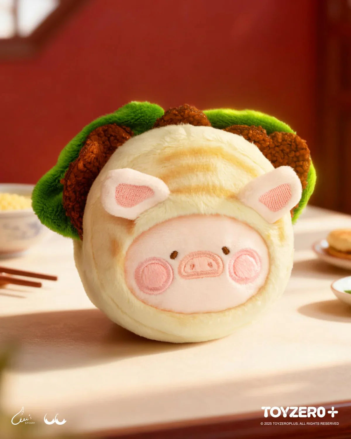 Lulu the Piggy Restaurant - Food Explorer Series Plush Keychain Blind Box