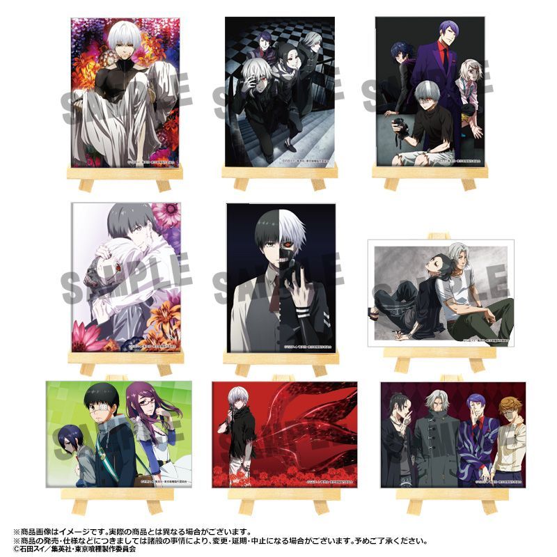 Tokyo Ghoul Mini Canvas Boards