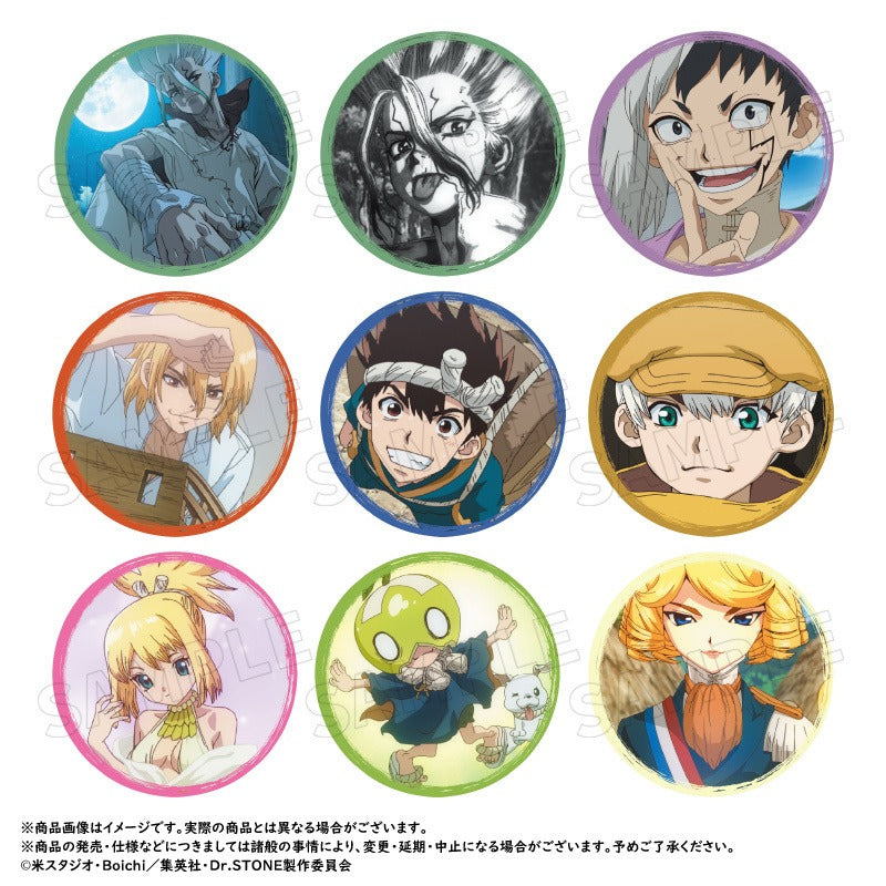 Dr.STONE Trading Can Badges