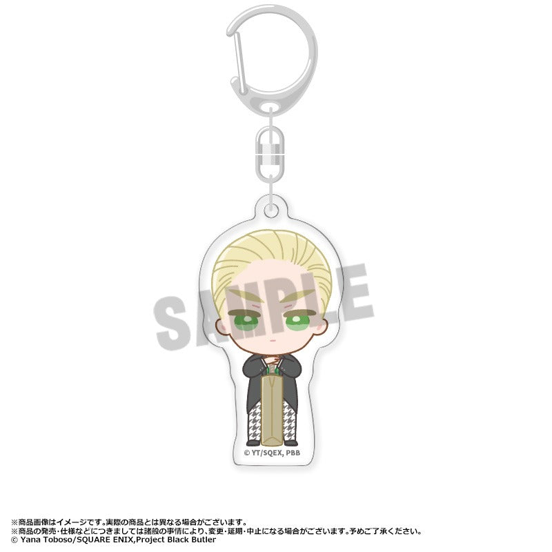Black Butler -Boarding School Arc- Fuwarume Trading Acrylic Keychains