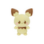 Poképies Mofugutto Plush Toy - Pichu, Rowlet