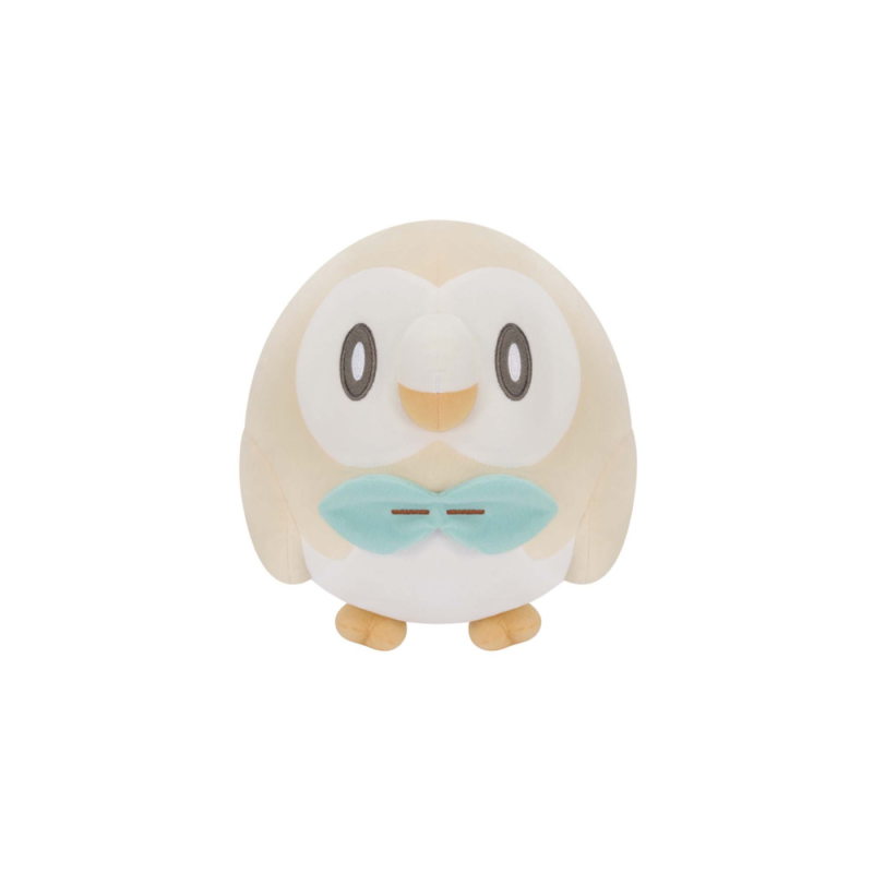 Poképies Mofugutto Plush Toy - Pichu, Rowlet