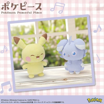PokePeace Soft Good Plush Toy ~Pikachu ~ Meowstic~