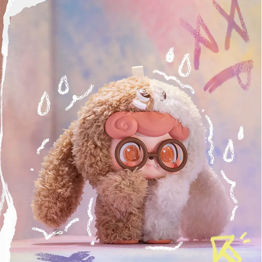 Q.Kid Emotional Hairy Monsters Series Plush Blind Box