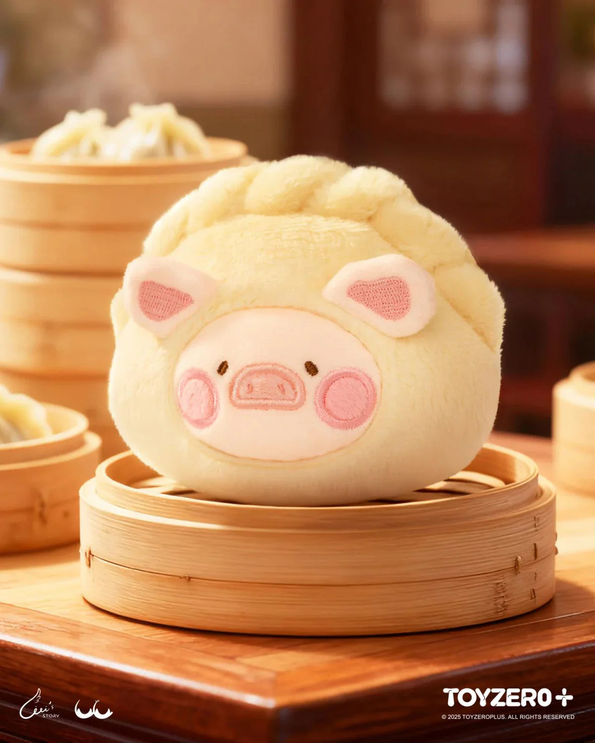 Lulu the Piggy Restaurant - Food Explorer Series Plush Keychain Blind Box