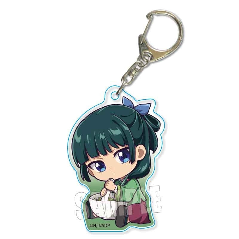 Gyugyutto Acrylic Keychain: The Apothecary Diaries - Maomao (Mortar and Pestle)