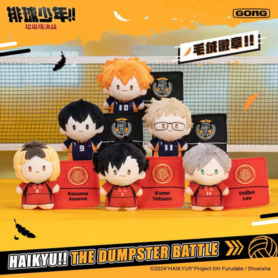 Resonance GONG-Haikyu!! The Dumpster Battle Series Plush Badge Blind Box