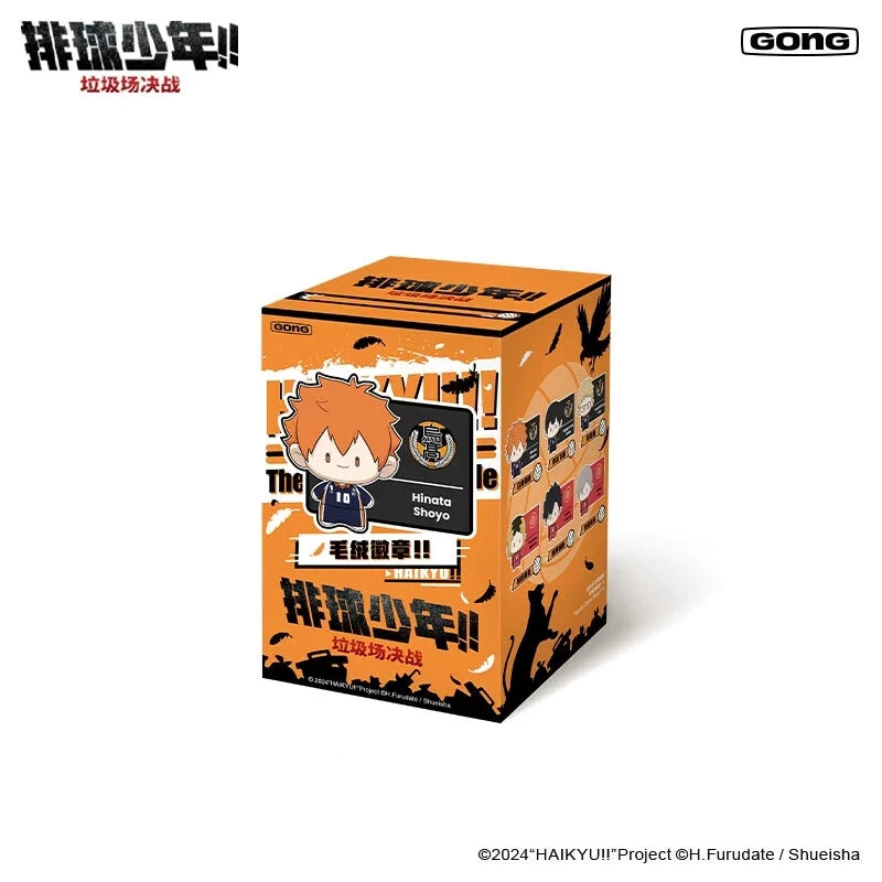 Resonance GONG-Haikyu!! The Dumpster Battle Series Plush Badge Blind Box