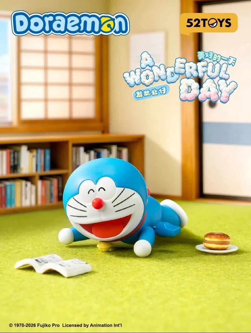 52TOYS - Doraemon's Wonderful Day Wind-up Figurine Blind Box