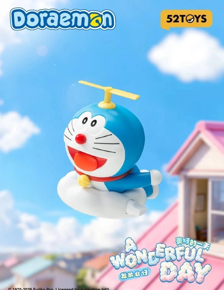 52TOYS - Doraemon's Wonderful Day Wind-up Figurine Blind Box