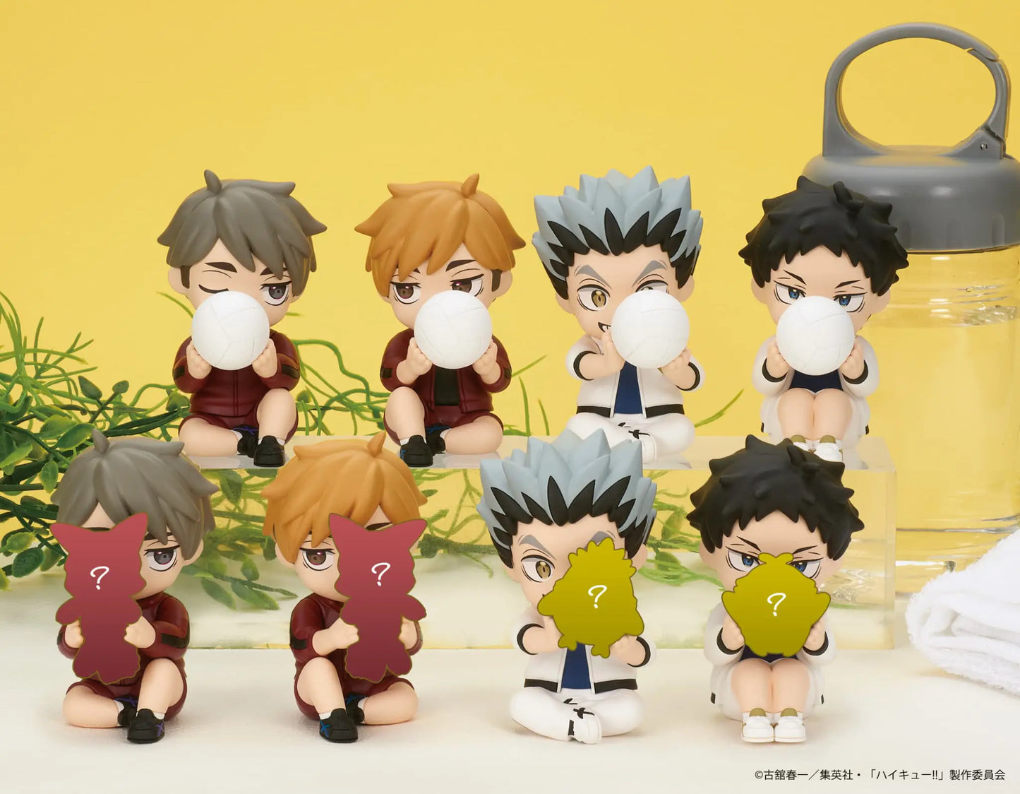 PERIHAPI! Hide & Seek Haikyu!! Fukurodani Gakuen Blind Box Asst